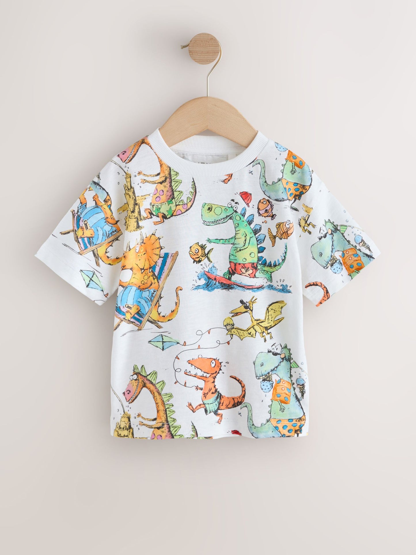 Multi Short Sleeve Graphic T-Shirts 3 Pack (3mths-7yrs) image 2