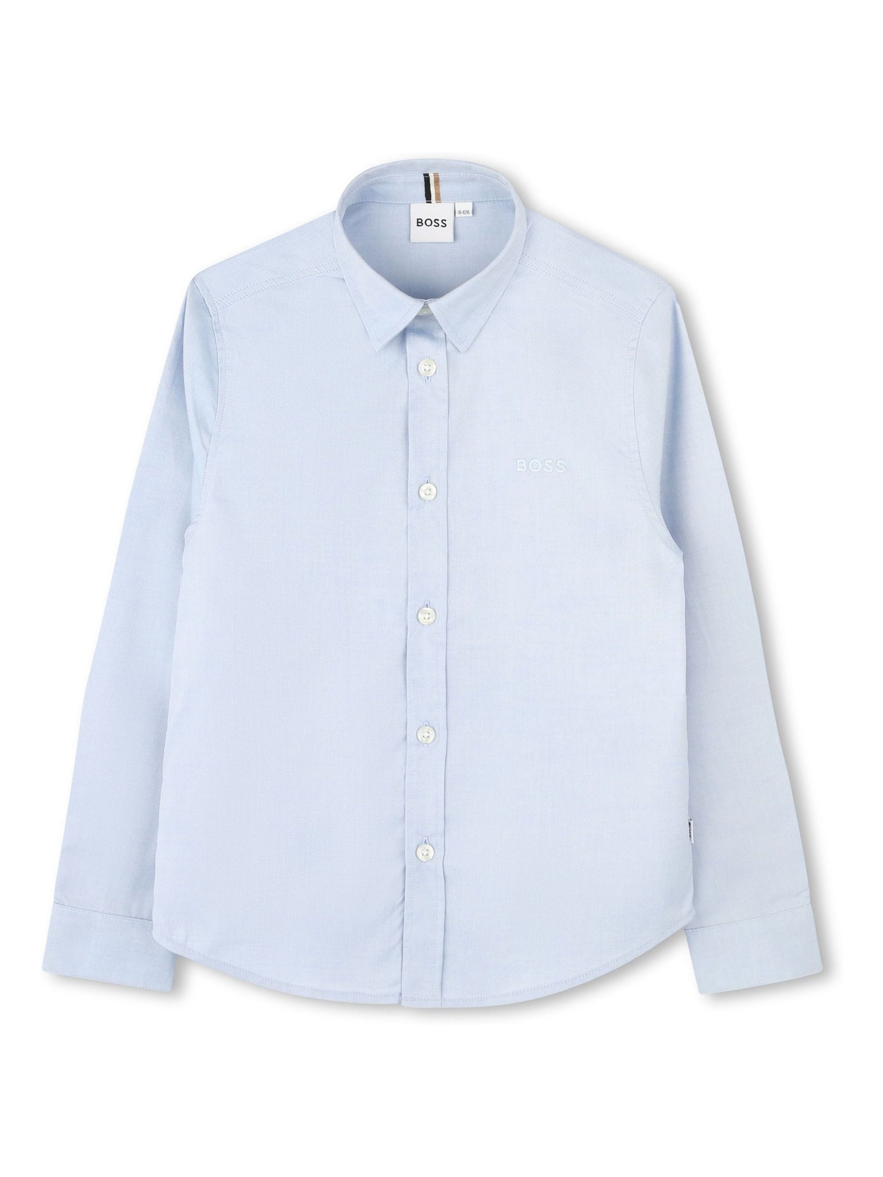 Dsiney Kidz - BOSS Blue Logo Long Sleeve Shirt image 1