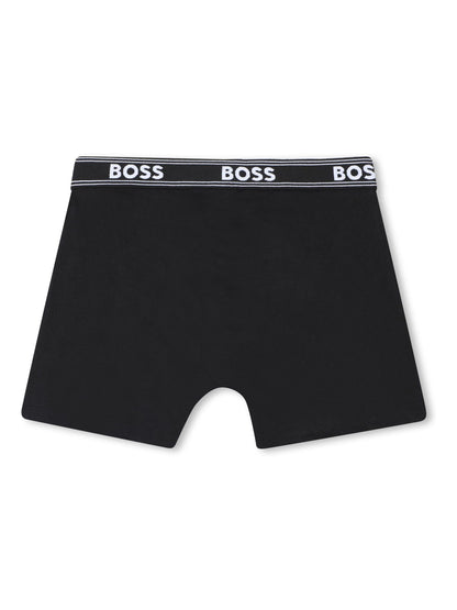 Dsiney Kidz - BOSS Grey Logo Boxers 5 Pack image 4