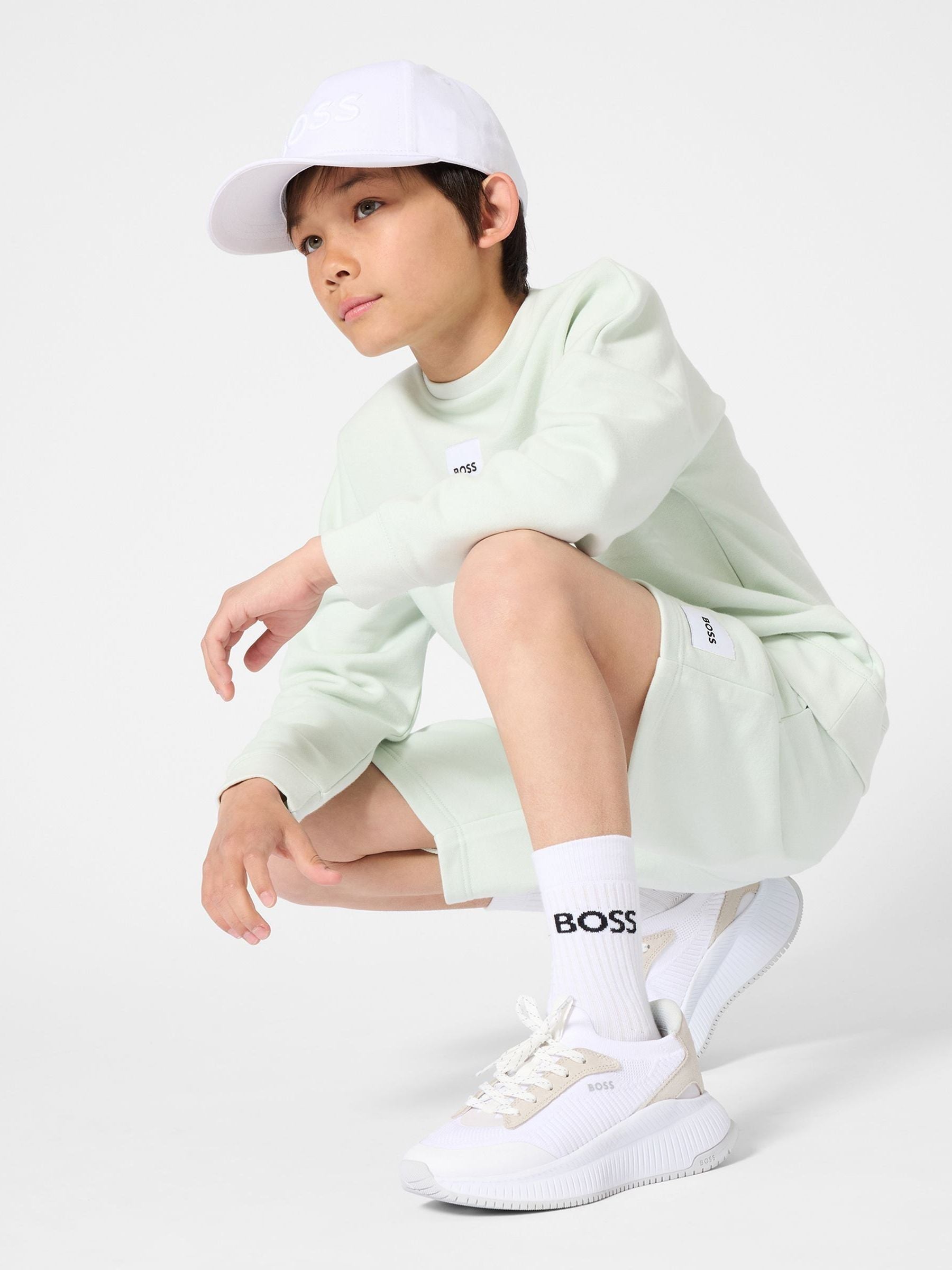 Dsiney Kidz - BOSS Green Logo Bermuda Shorts image 3