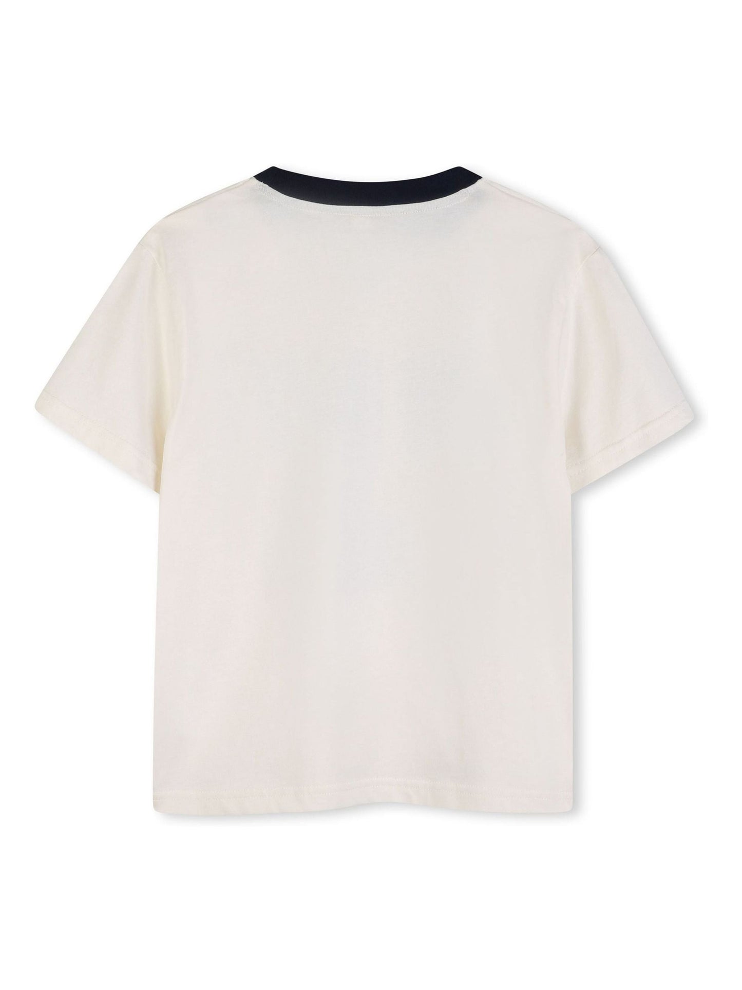 Kids Around Cream Tennis Club Summer Graphic Print Short Sleeve T-Shirt image 3