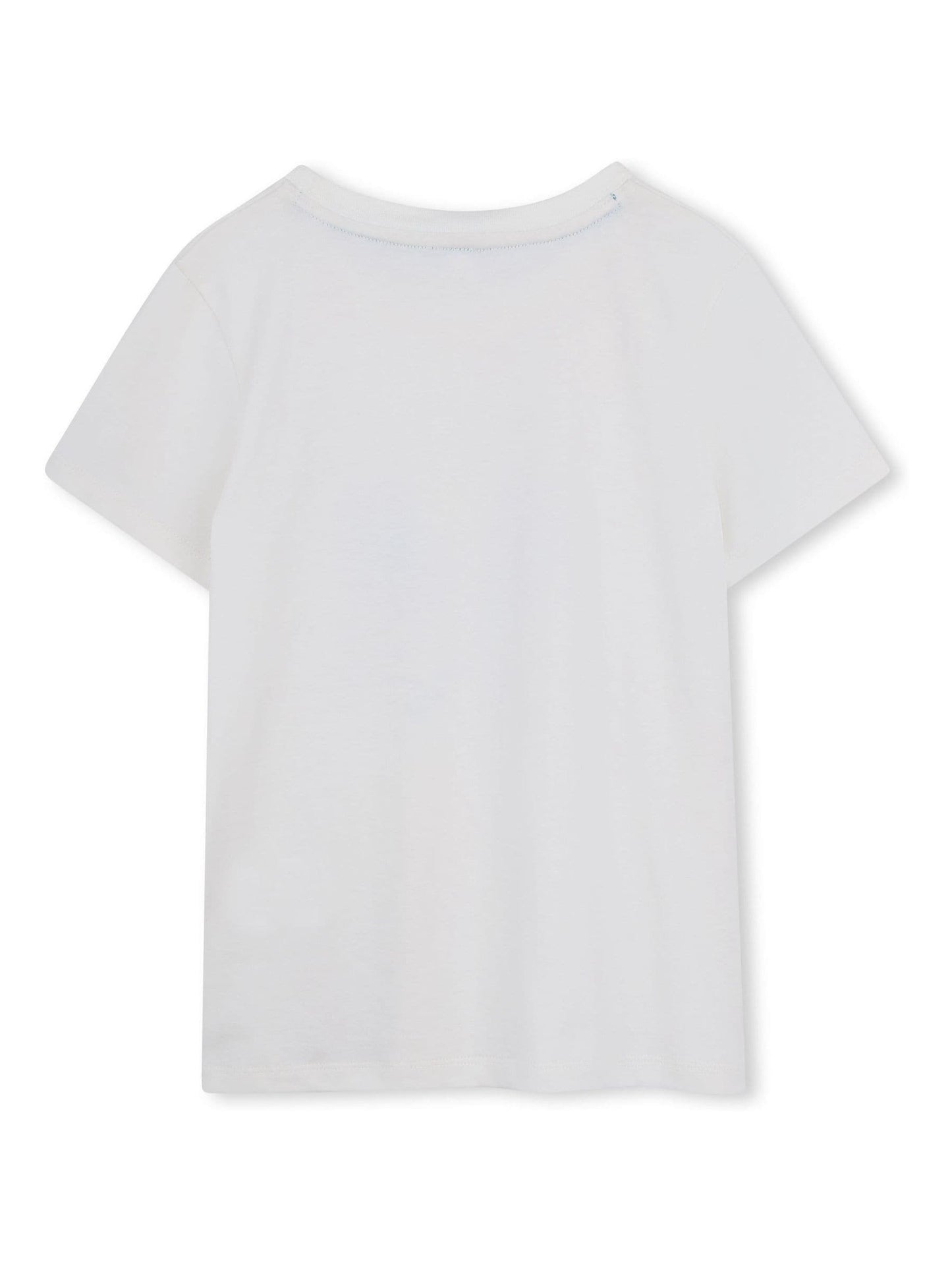 Kids Around Cream Tennis Graphic Print Short Sleeve T-Shirt image 3