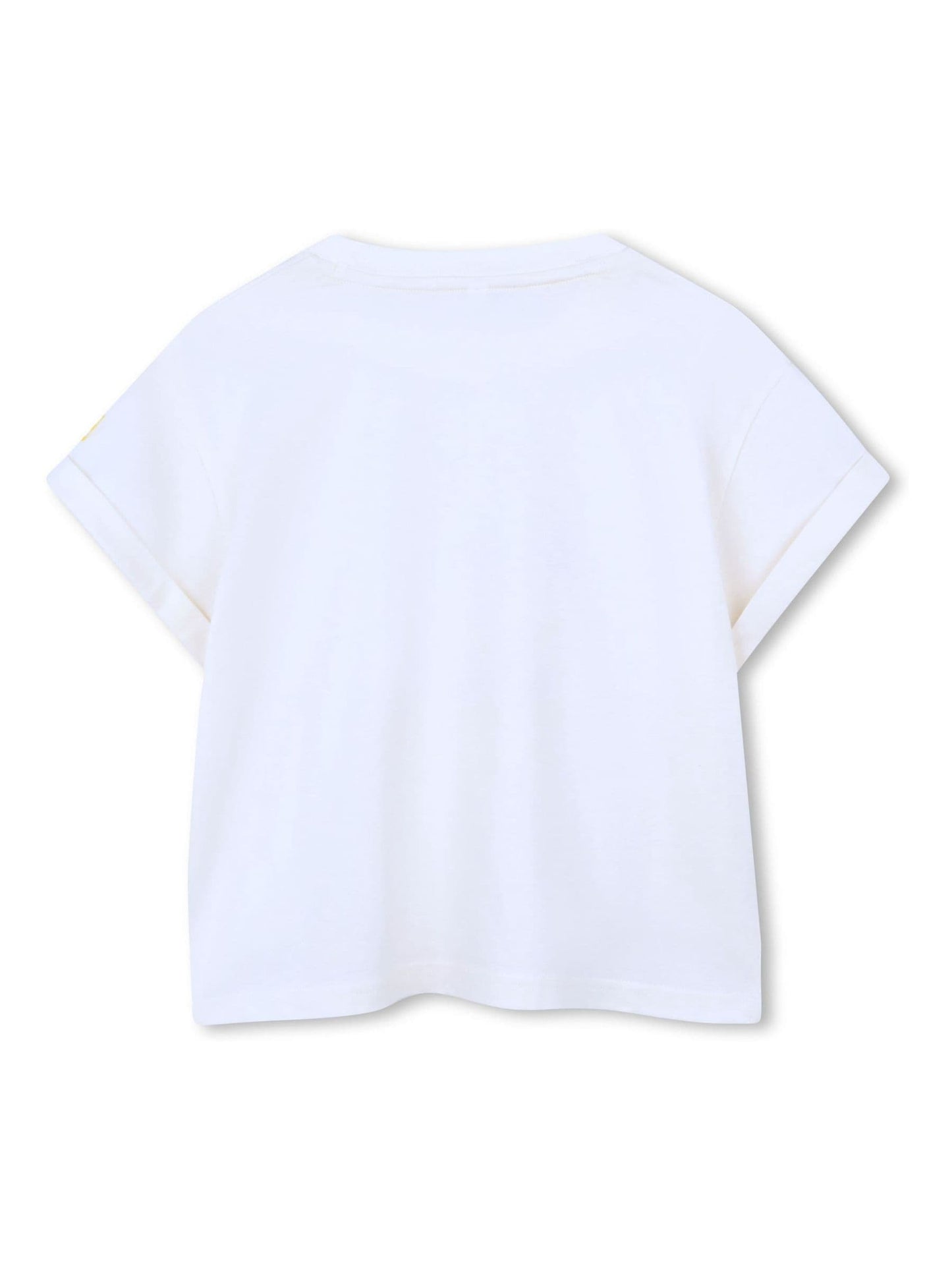 Kids Around White Sun Slogan Summer Graphic Print Short Sleeve T-Shirt image 2