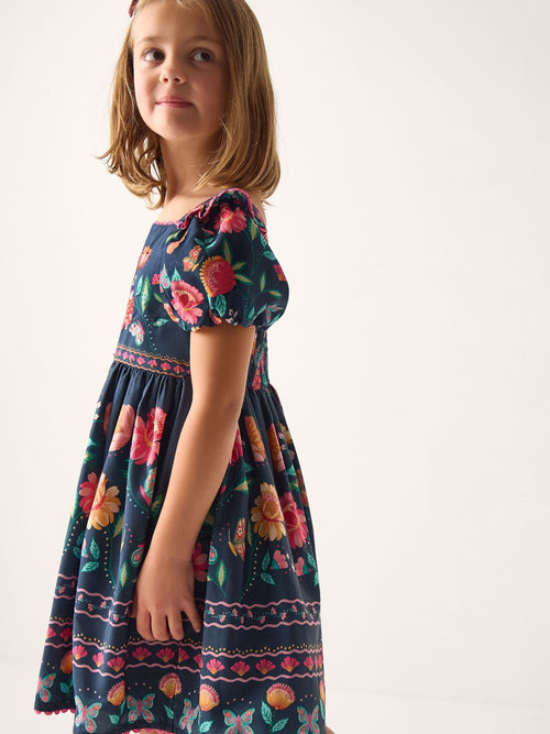 Monsoon Blue Aurelia Floral Print Dress image 1