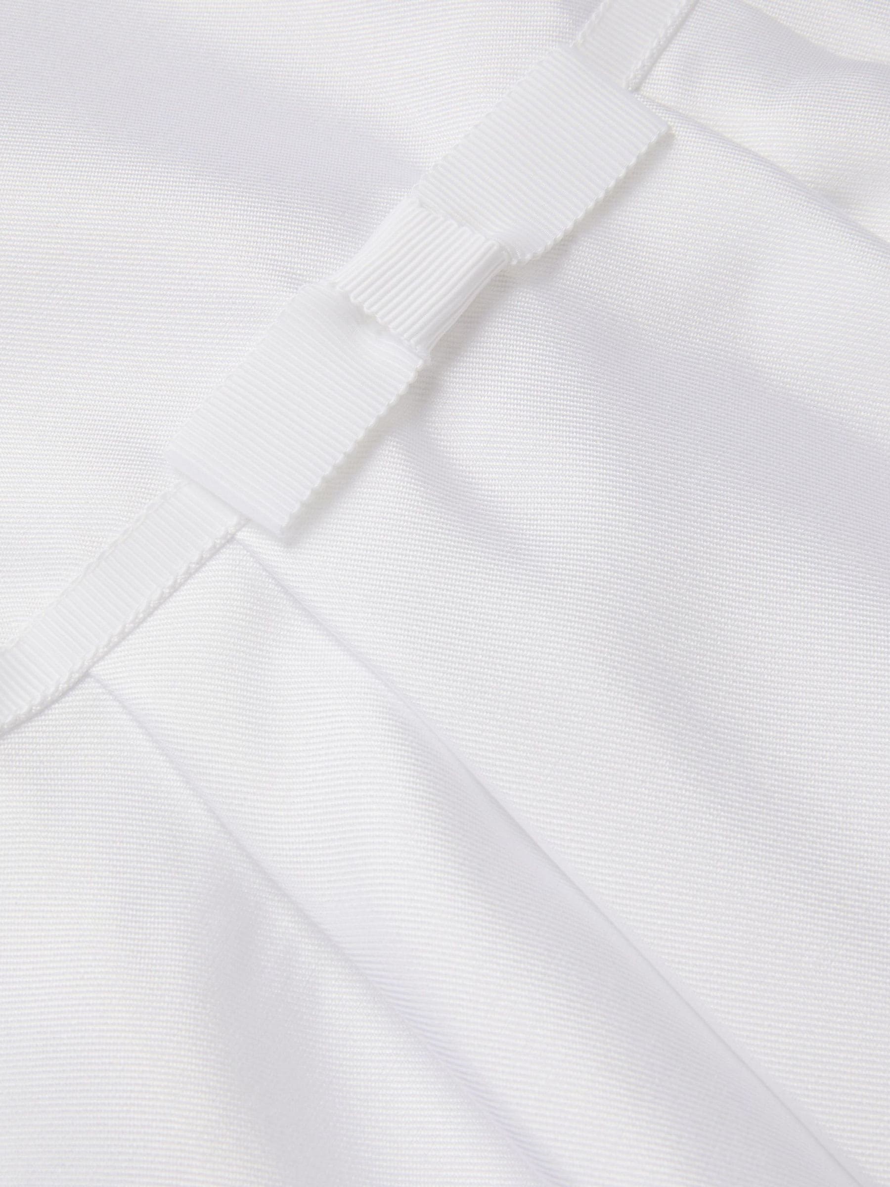 Monsoon White Communion Sicily Pearl Collar Dress image 4