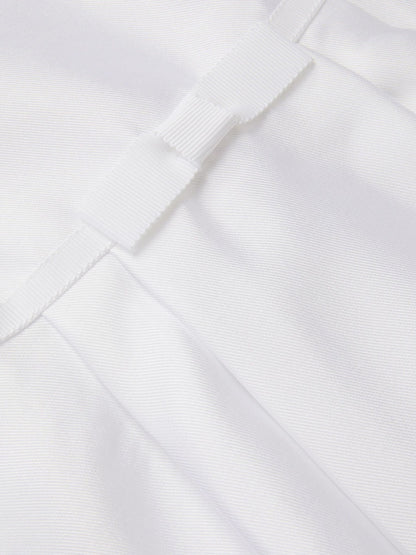 Monsoon White Communion Sicily Pearl Collar Dress image 4