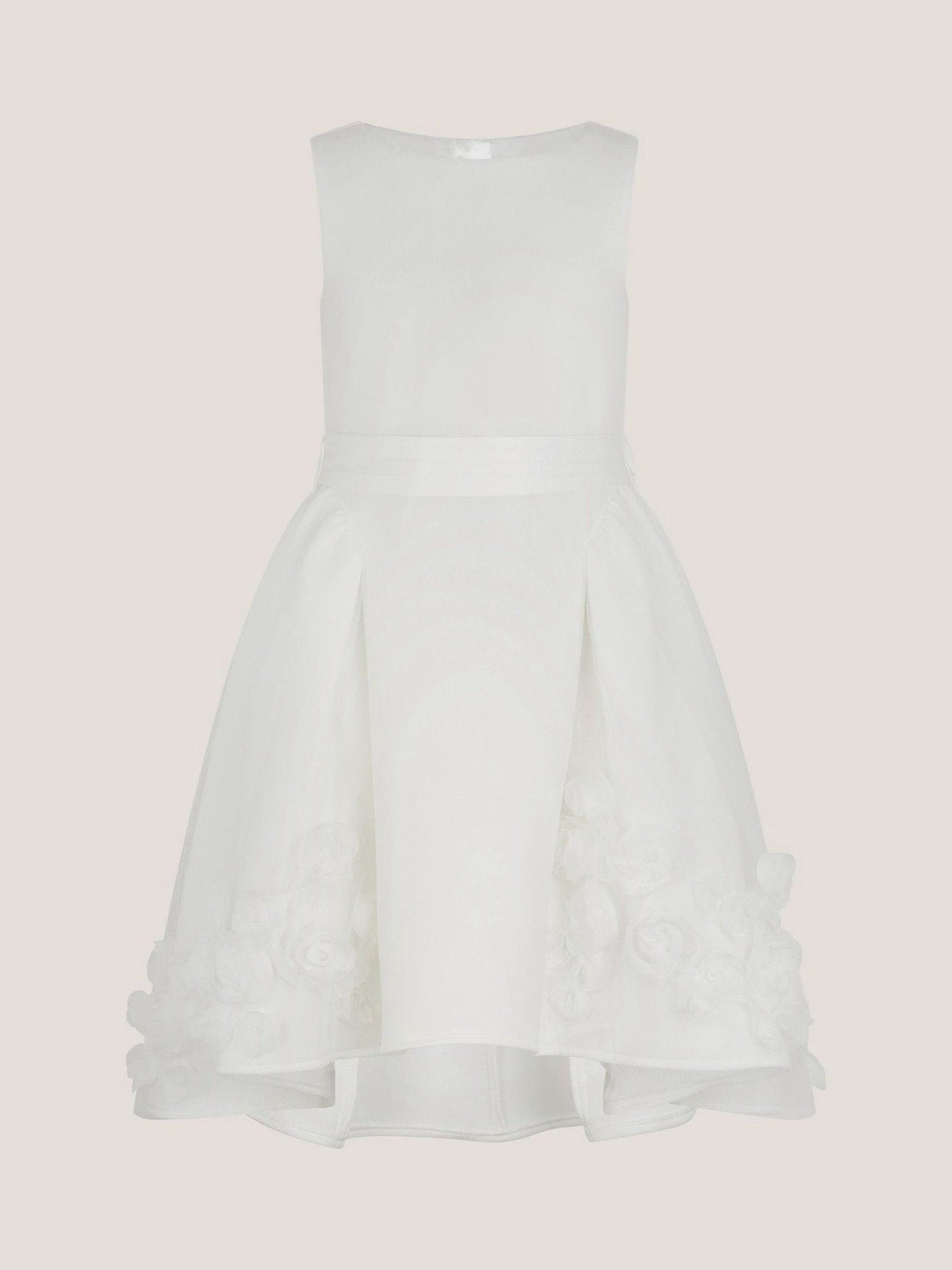 Monsoon Ivory Eloise Appliqué Rose Dress image 2