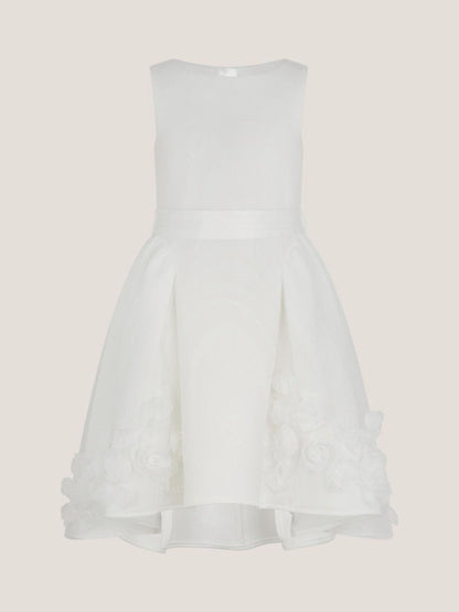 Monsoon Ivory Eloise Appliqué Rose Dress image 2