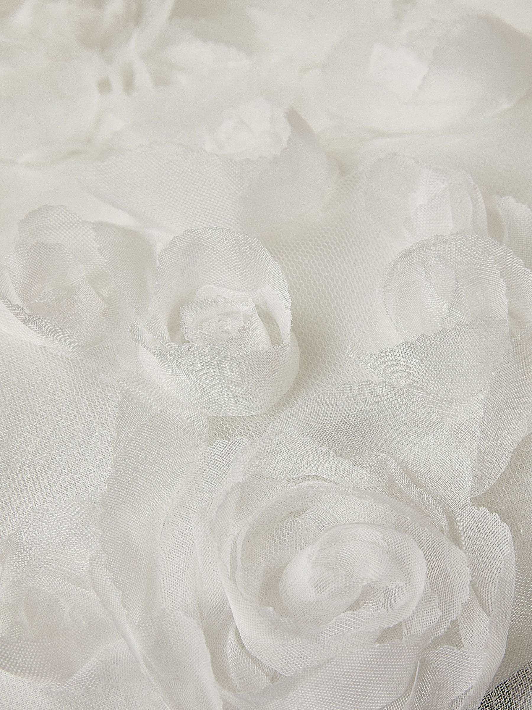 Monsoon Ivory Eloise Appliqué Rose Dress image 4