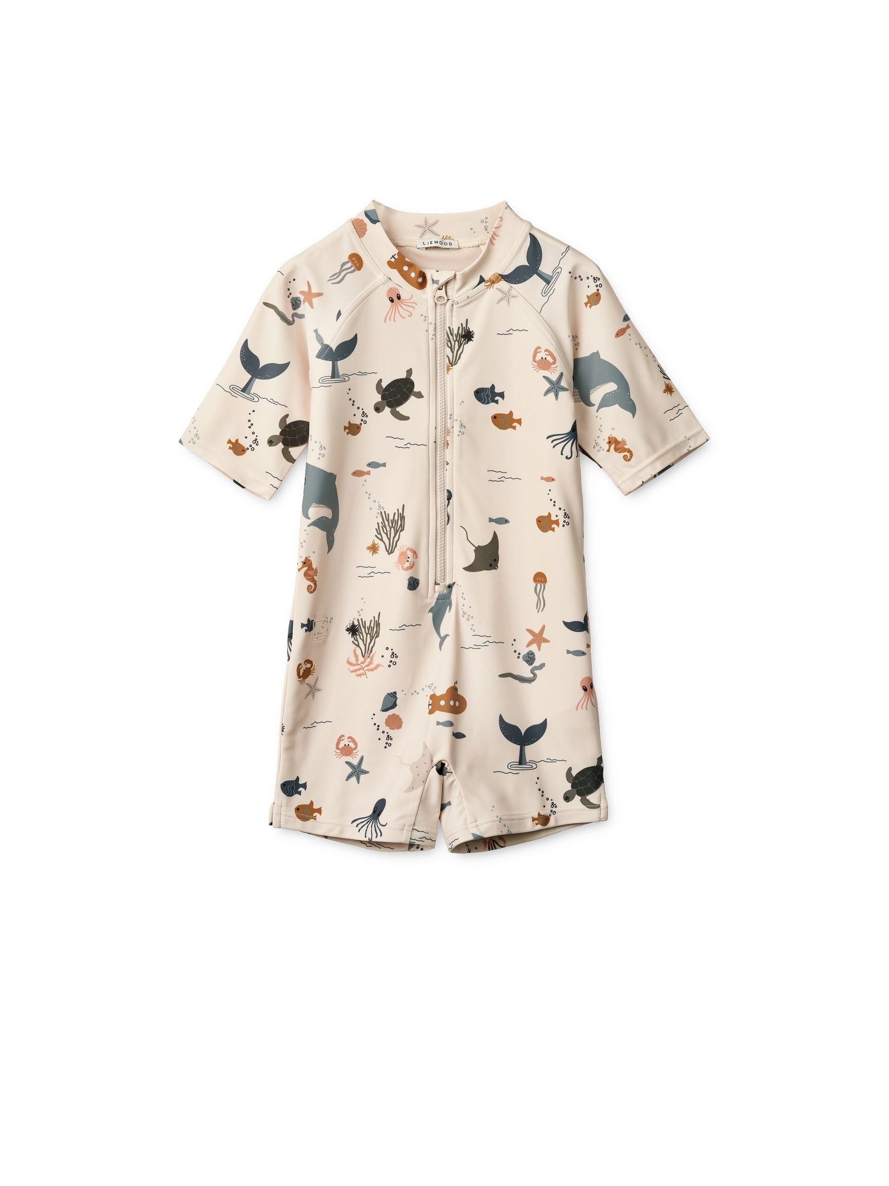 Liewood Cream Max Printed Shortsleeve Swimsuit image 3