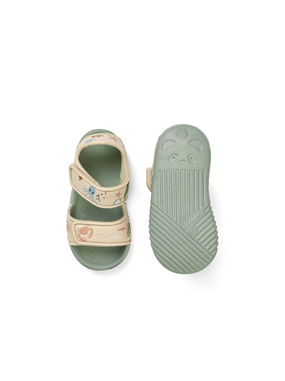 Liewood Cream Blumer Printed Sandals image 3