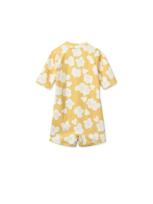 Liewood Yellow Max Printed Shortsleeve Swimsuit image 2