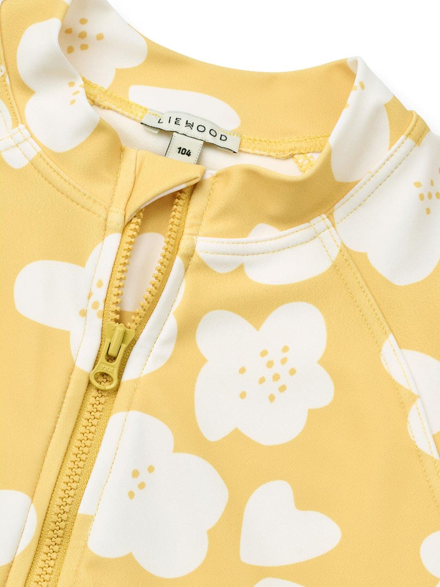 Liewood Yellow Max Printed Shortsleeve Swimsuit image 3