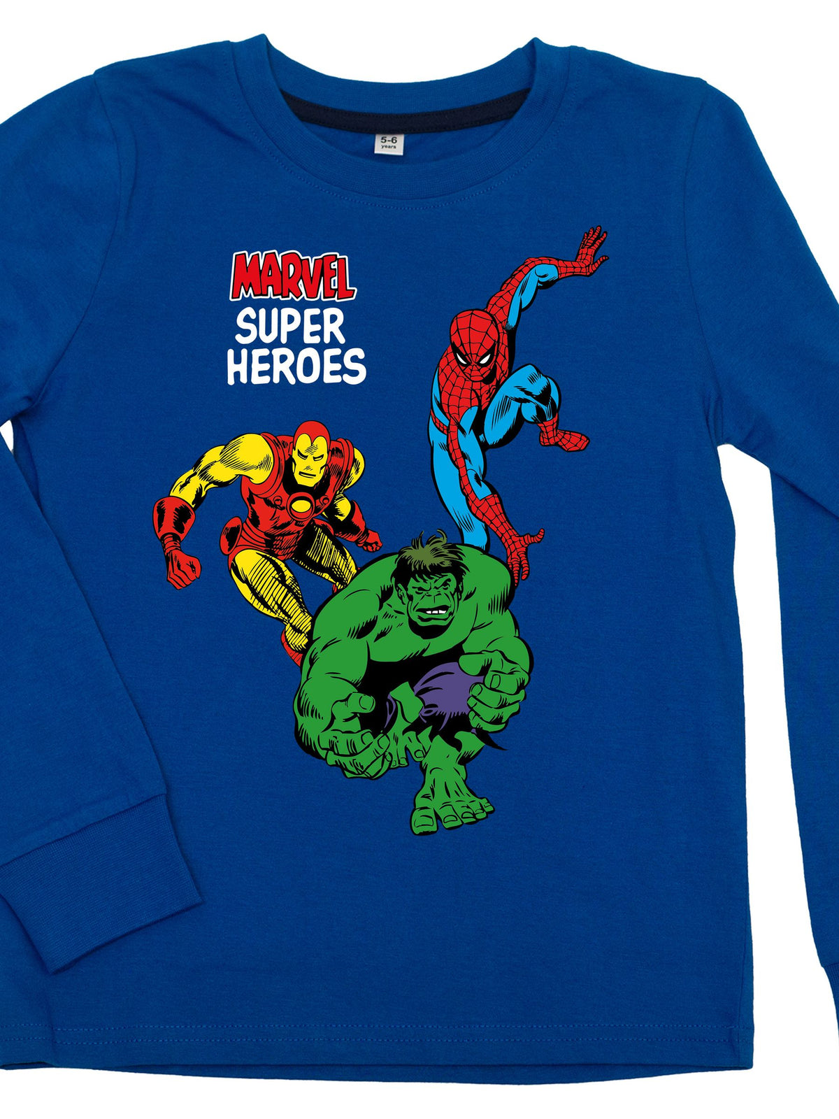 Brands In Blue Marvel Super Hero Pyjamas - image 2