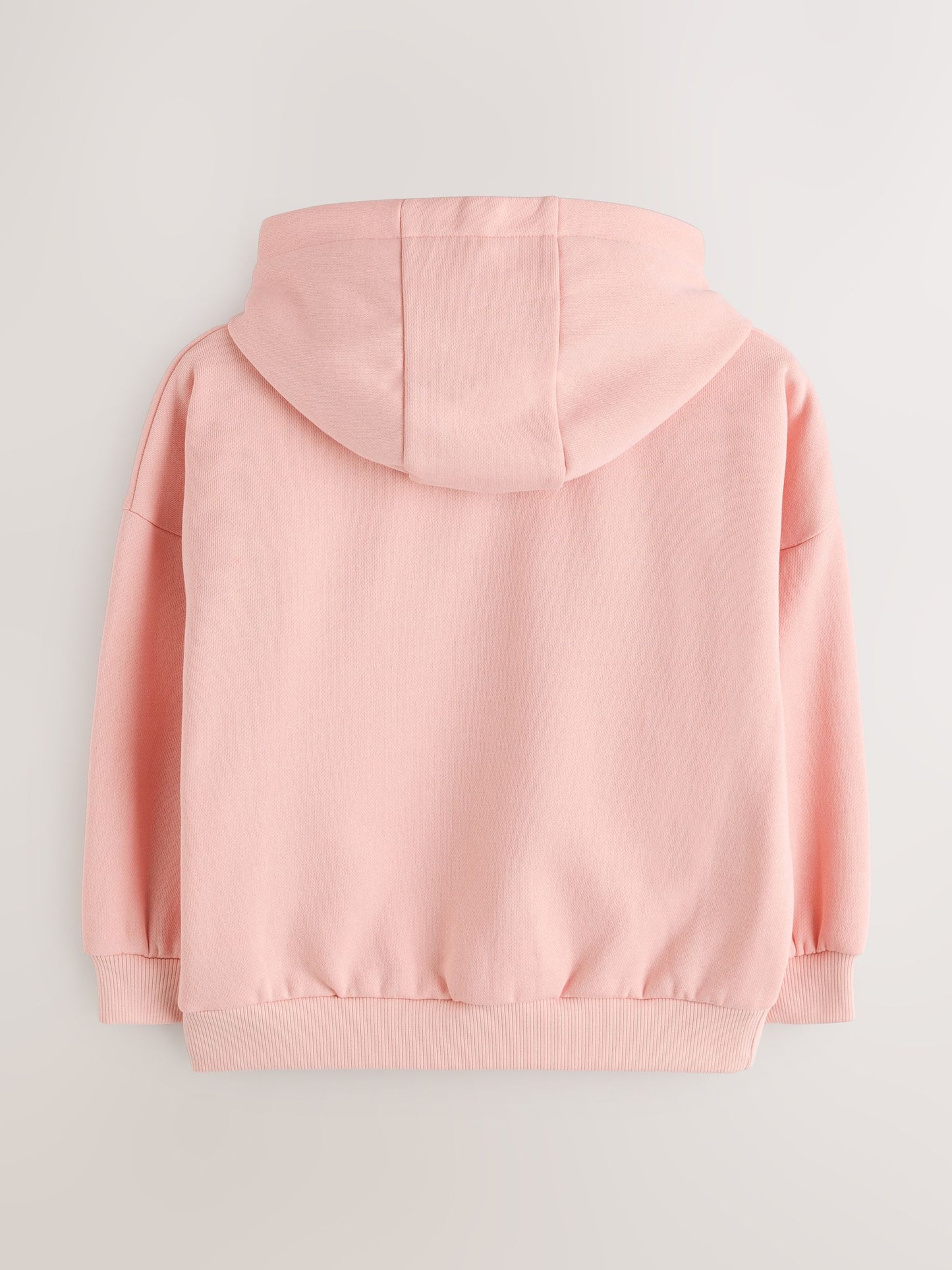 Baker by Ted Baker Pink Oversized Metallic Script Logo Hoodie image 5