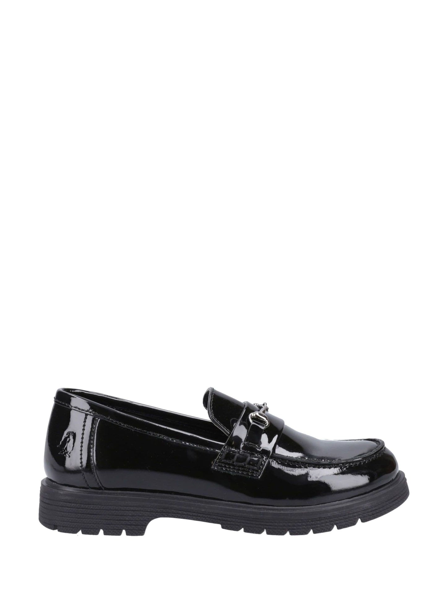 Hush Puppies Black Lydia Patent Senior Shoes image 1