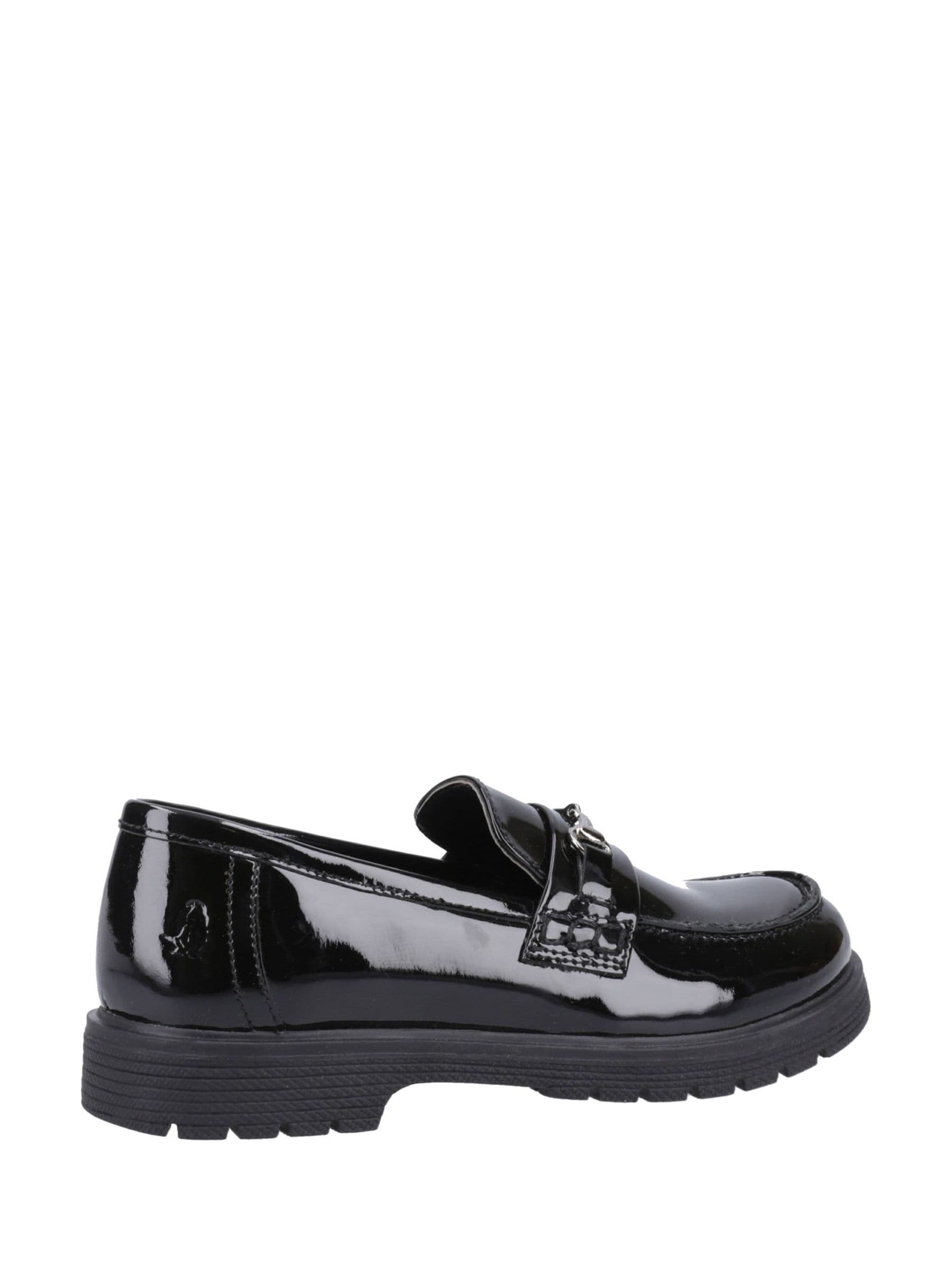 Hush Puppies Black Lydia Patent Senior Shoes image 4