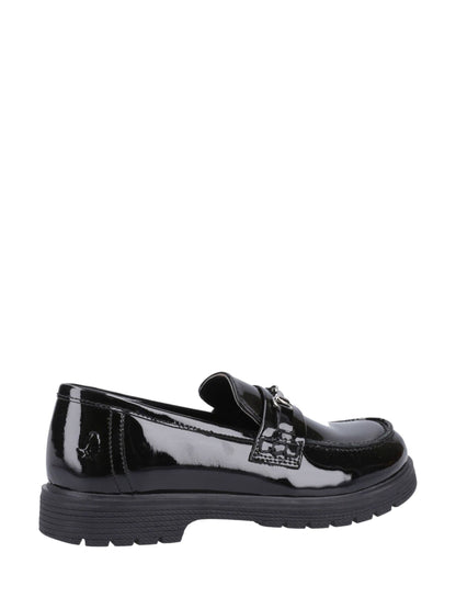 Hush Puppies Black Lydia Patent Senior Shoes image 4