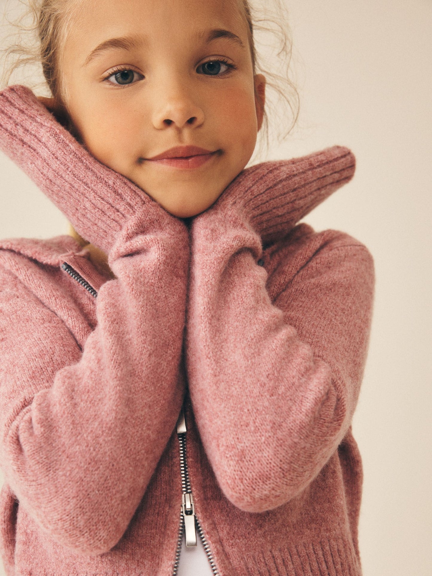 Dsiney Kidz - Pink Knitted Hoodie (3-16yrs) image 4