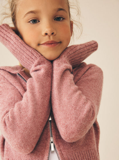 Dsiney Kidz - Pink Knitted Hoodie (3-16yrs) image 4