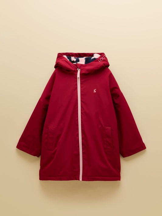 Dsiney Kidz - Joules Girls' Coverall Berry Pink Waterproof Changing Robe image 1