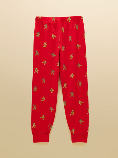 Joules Boys' Kipwell Red Long Sleeve Pyjama Set - image 5