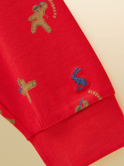 Joules Boys' Kipwell Red Long Sleeve Pyjama Set - image 7