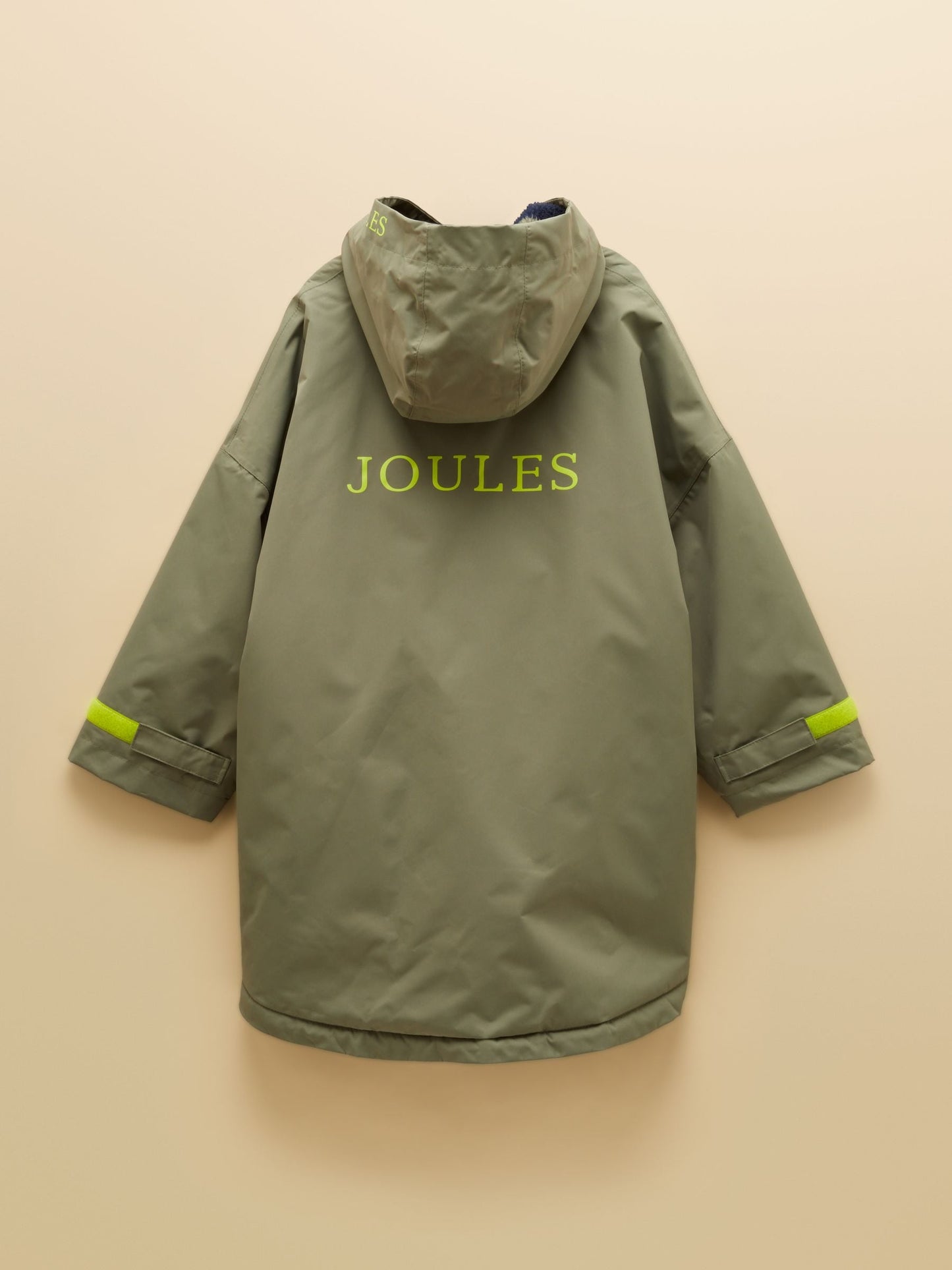Dsiney Kidz - Joules Boys' Coverall Khaki Green Oversized Fleece Lined Changing Robe image 2