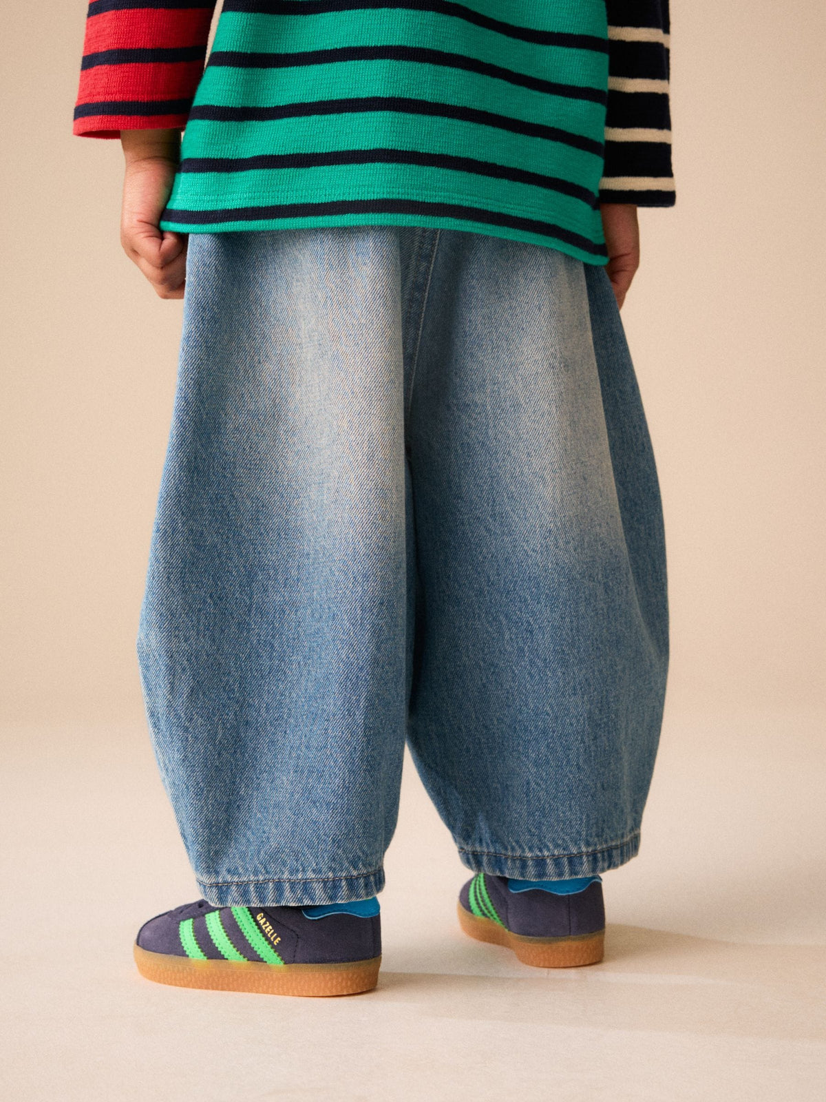 Mid Blue Tint Wide Barrel Jeans (3mths-7yrs) - image 3