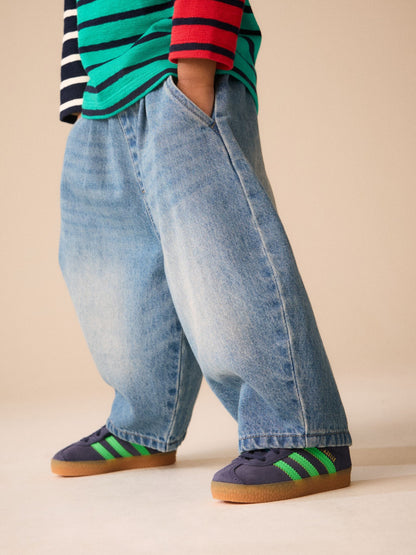 Mid Blue Tint Wide Barrel Jeans (3mths-7yrs) - image 4