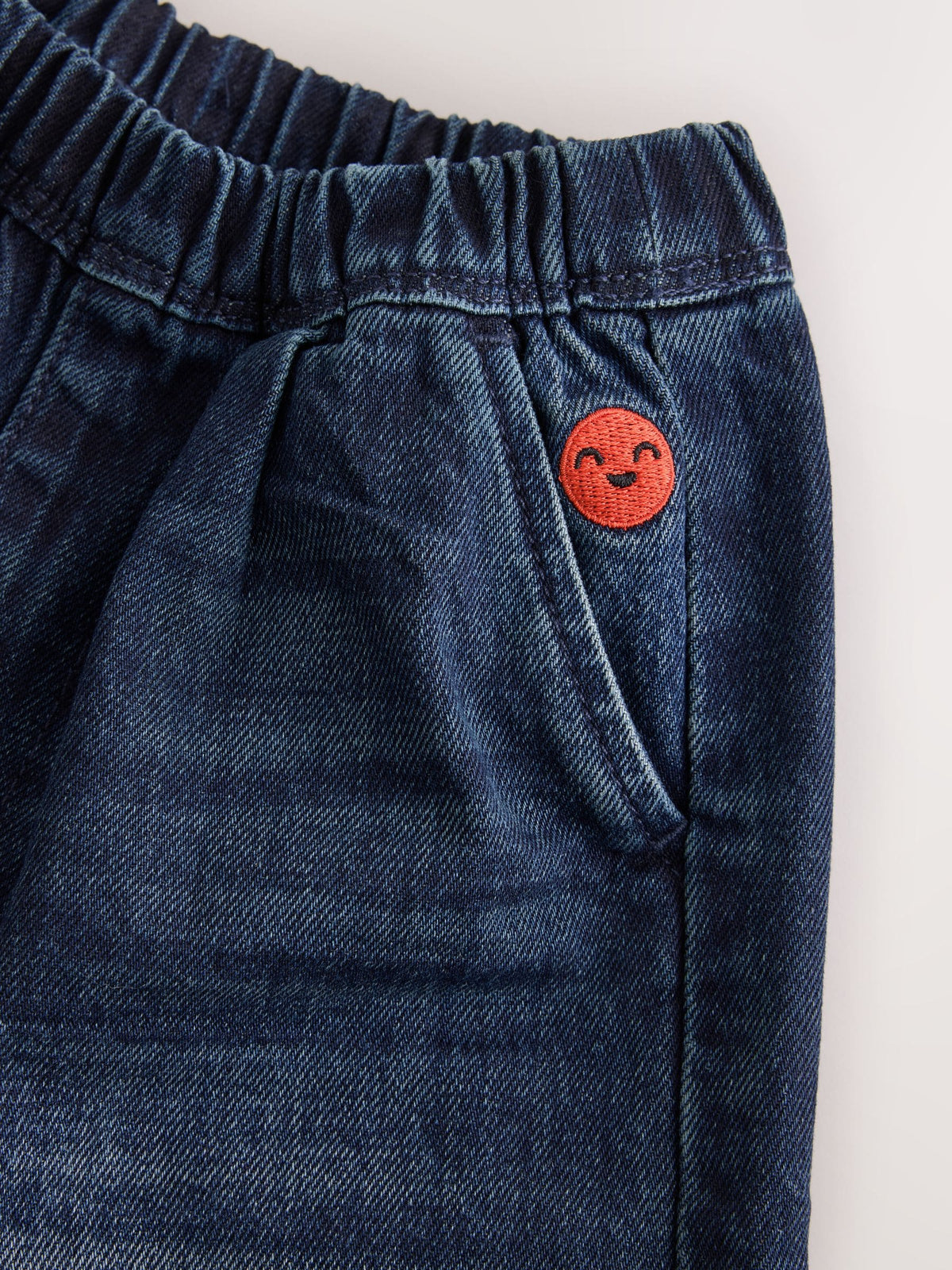 Dark Blue Wide Barrel Jeans (3mths-7yrs) - image 8