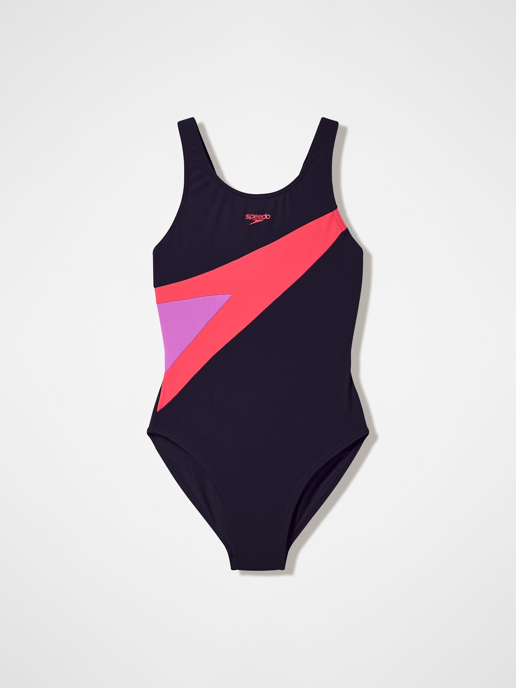 Dsiney Kidz - Speedo Black Hyperboom Butterfly Back Swimsuit image 1
