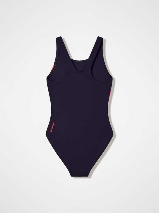Dsiney Kidz - Speedo Black Hyperboom Butterfly Back Swimsuit image 2