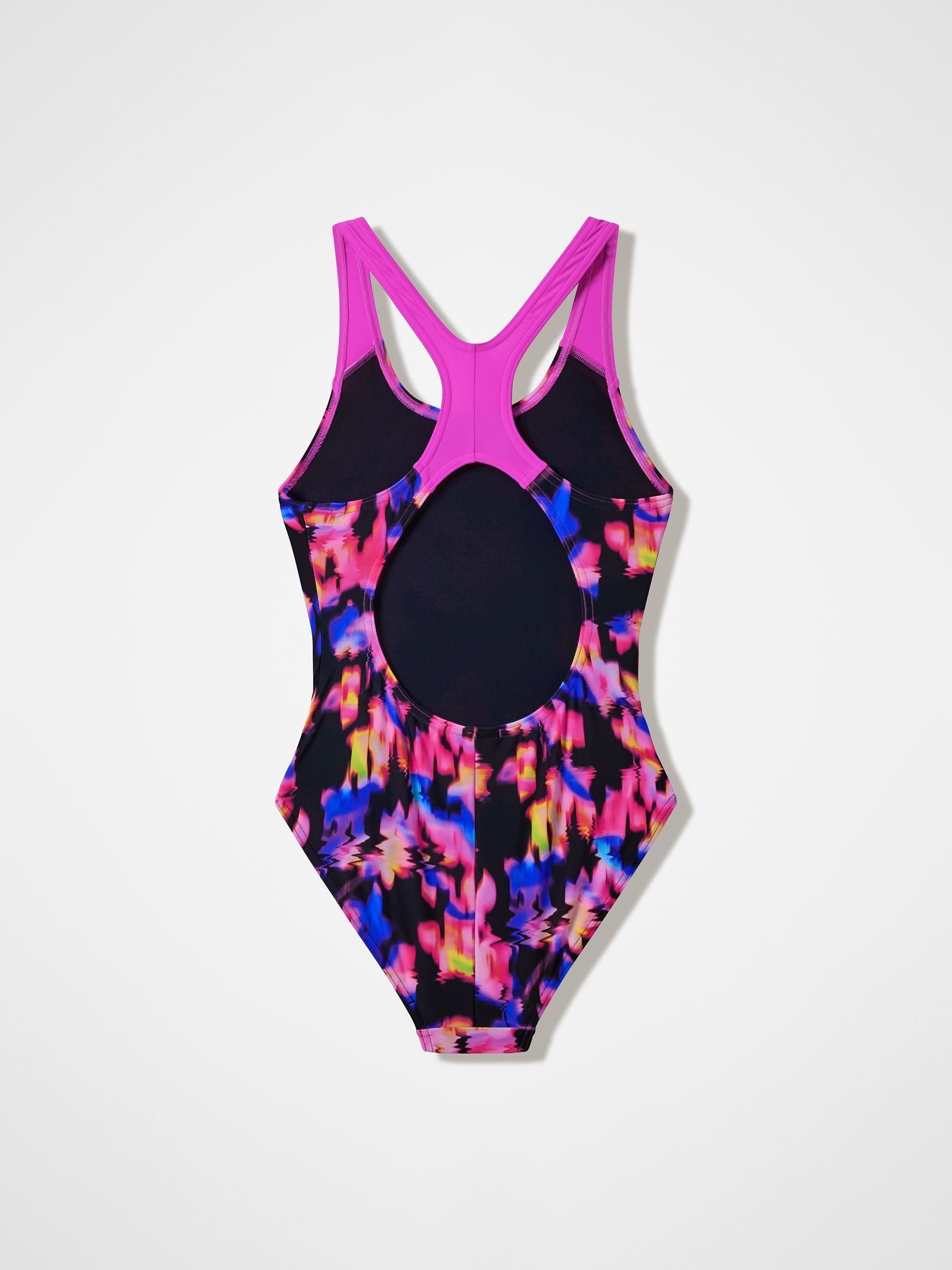 Dsiney Kidz - Speedo Black Print Splashback Swimsuit image 2