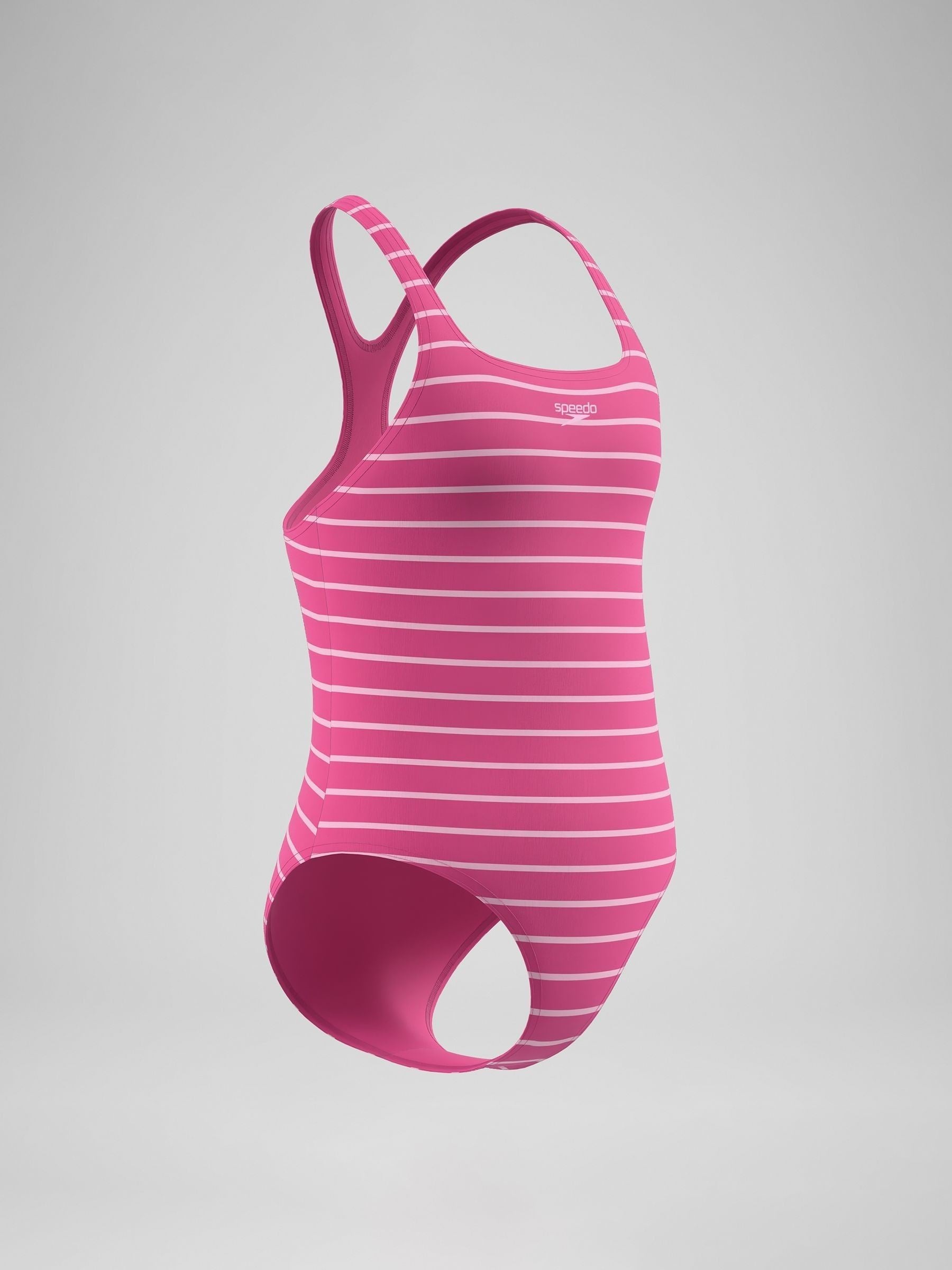Dsiney Kidz - Speedo Pink Print Medalist Swimsuit image 1
