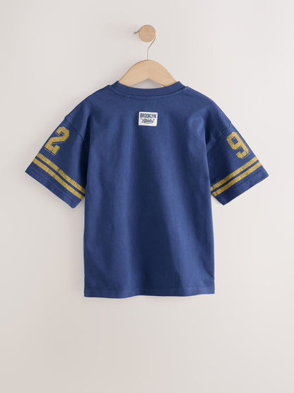 Dsiney Kidz - Blue 92 Washed Graphic T-Shirt (3-16yrs) image 2