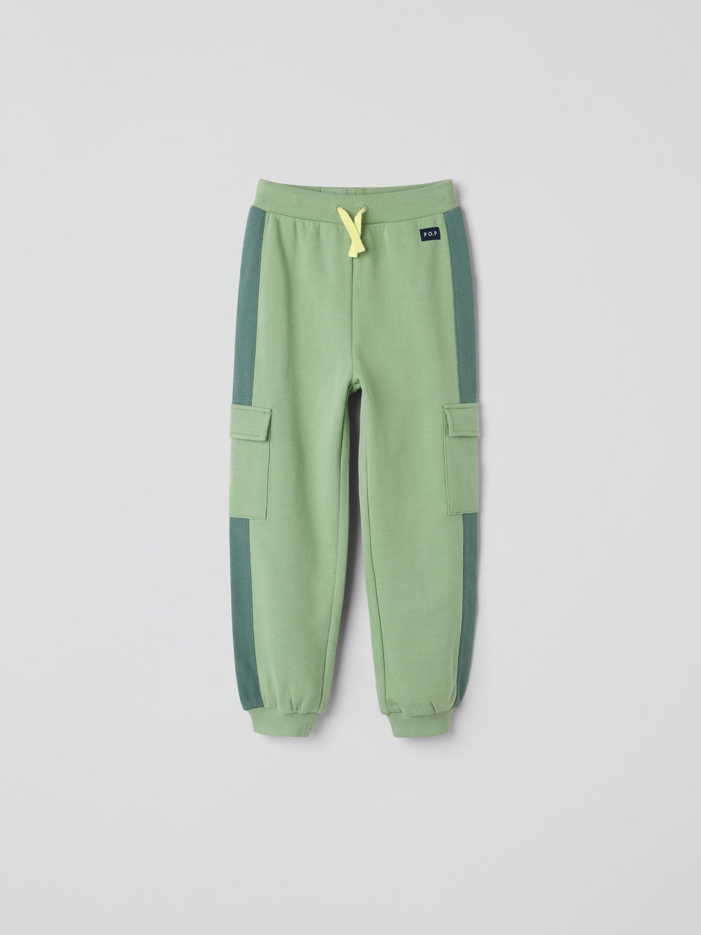 Polarn O. Pyret Green Cargo Joggers image 2