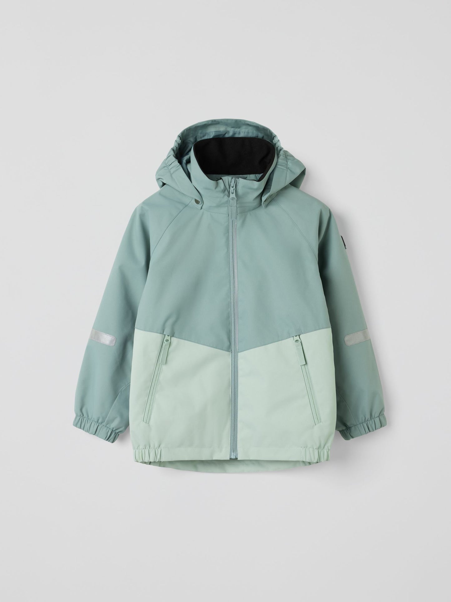 Dsiney Kidz - Polarn O. Pyret Green Lightweight Waterproof Jacket image 3
