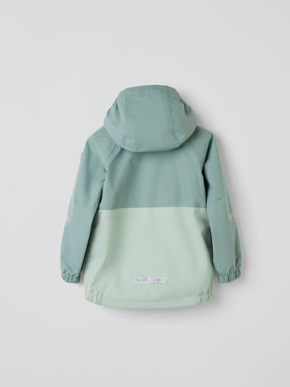 Dsiney Kidz - Polarn O. Pyret Green Lightweight Waterproof Jacket image 4