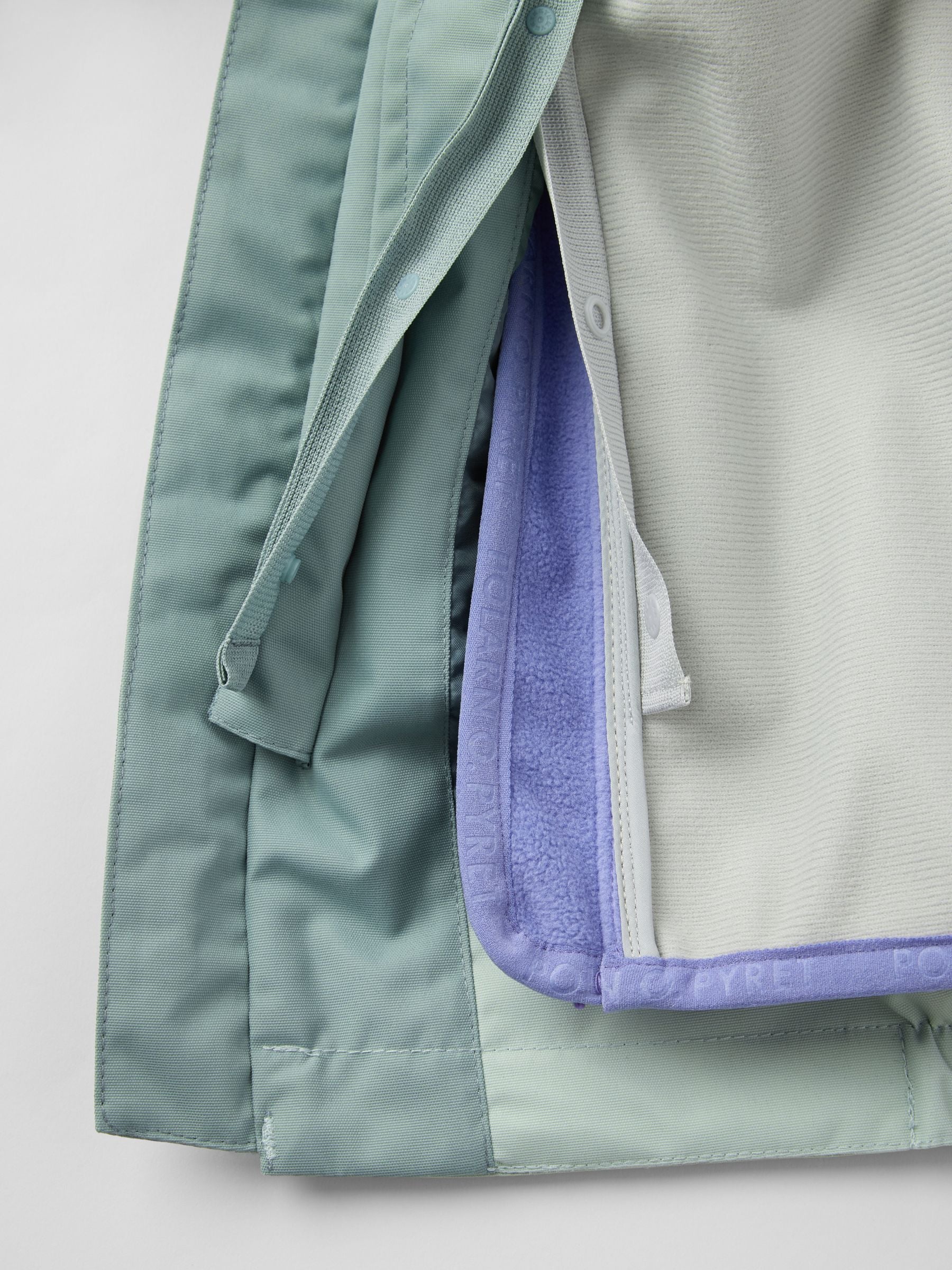 Dsiney Kidz - Polarn O. Pyret Green Lightweight Waterproof Jacket image 6