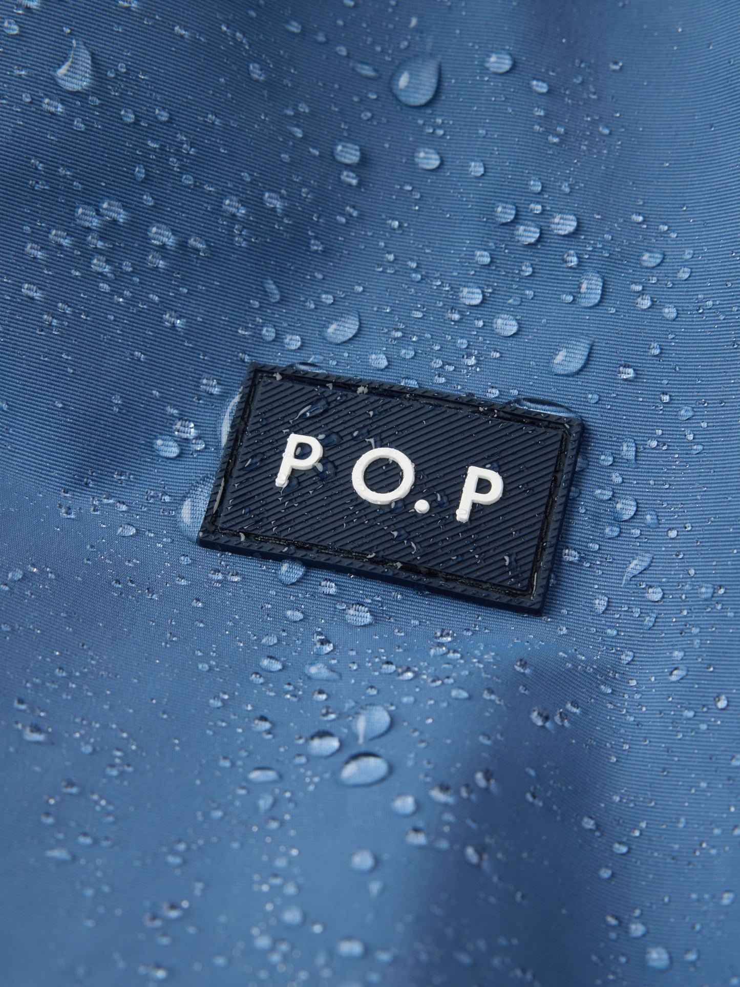 Dsiney Kidz - Polarn O. Pyret Blue Waterproof Shell Jacket image 8