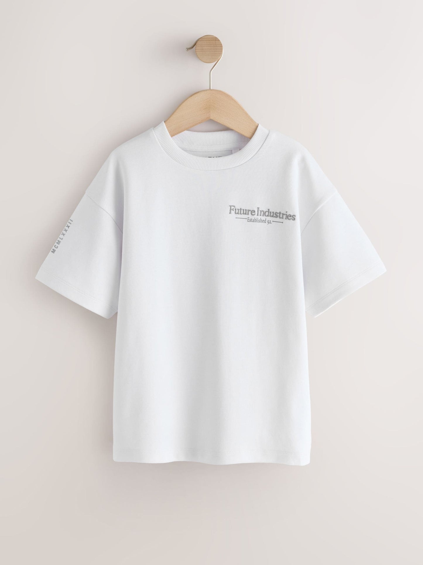 Dsiney Kidz - White Graphic Heavyweight Short Sleeve T-Shirt (3-16yrs) image 1