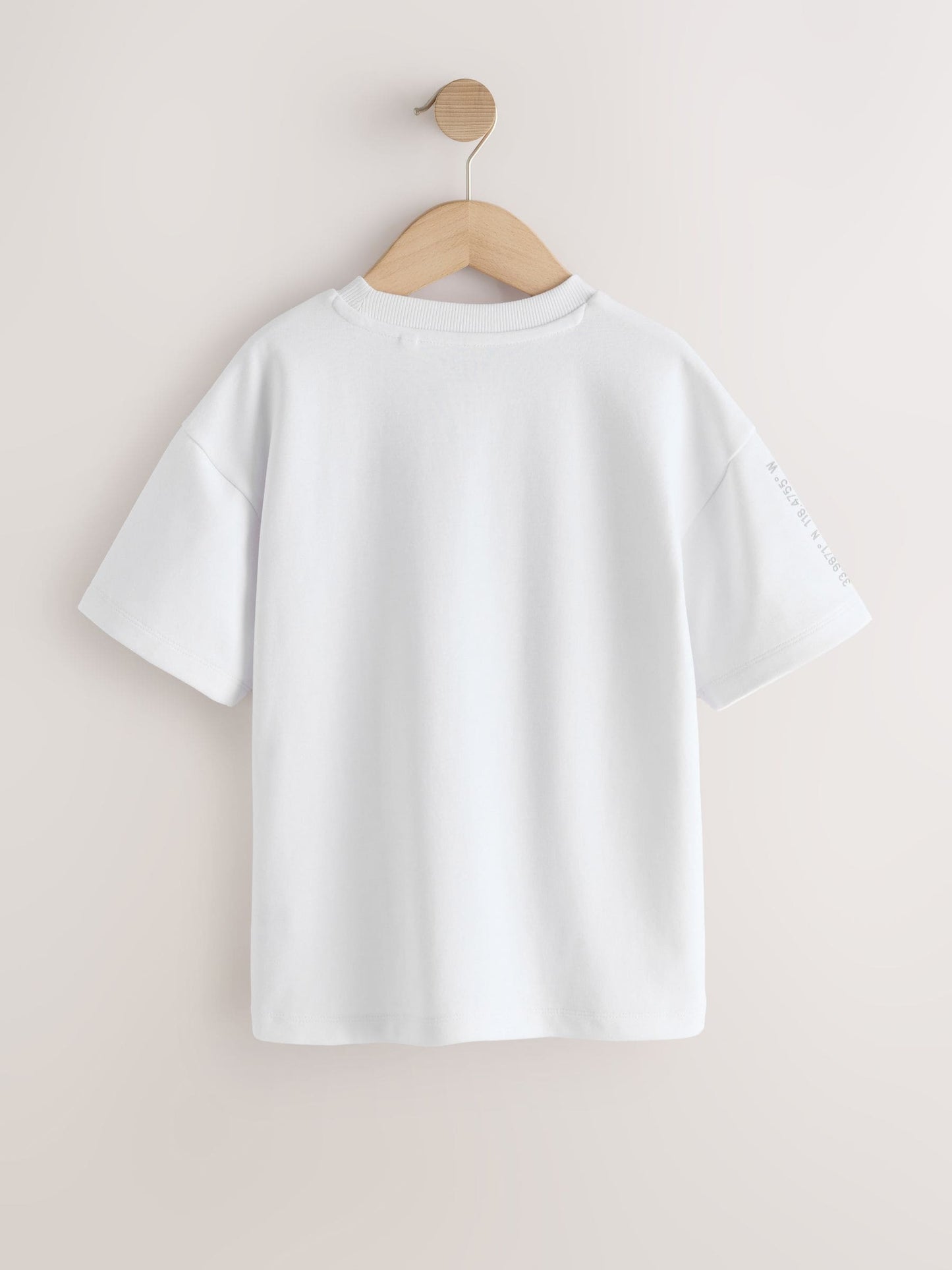 Dsiney Kidz - White Graphic Heavyweight Short Sleeve T-Shirt (3-16yrs) image 2