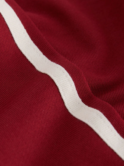 Dsiney Kidz - Burgundy Red Long Sleeve Heavyweight Varsity T-Shirt (3-16yrs) image 3