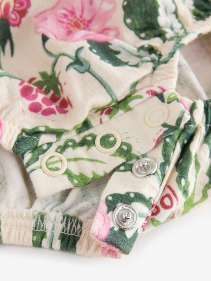 Pink / White Cath Kidston Baby Woven Romper image 7