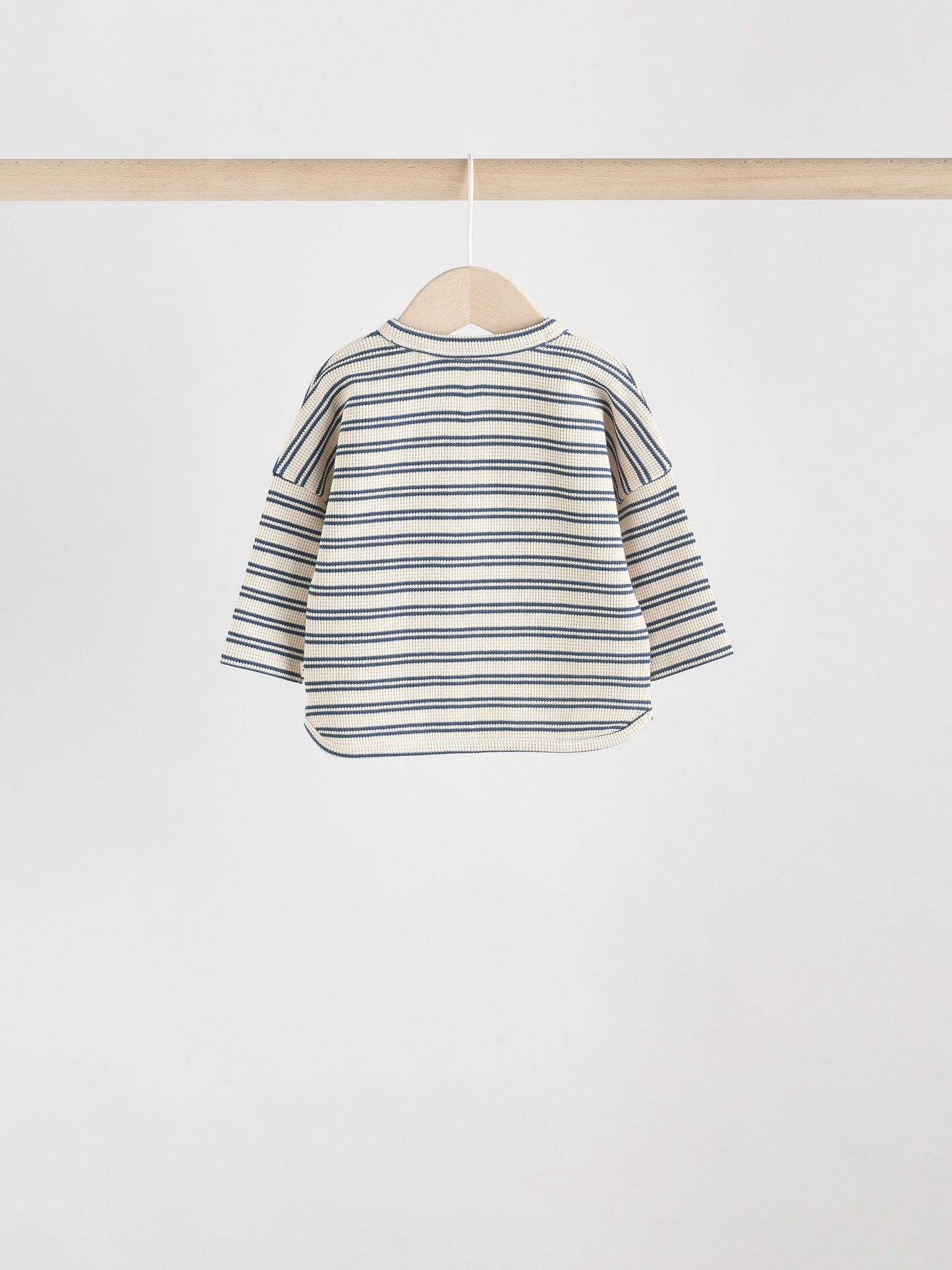 Green/Blue/Brown Stripe Baby Top & Leggings 6 Piece Set (0mths-3yrs) image 4