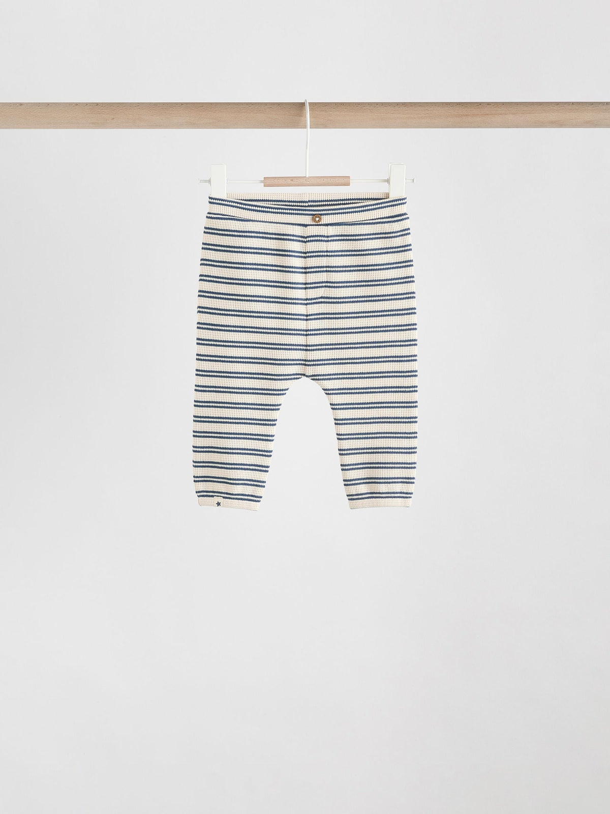 Dsiney Kidz - Green/Blue/Brown Stripe Baby Top & Leggings Set 6 Piece (0mths-3yrs) image 4