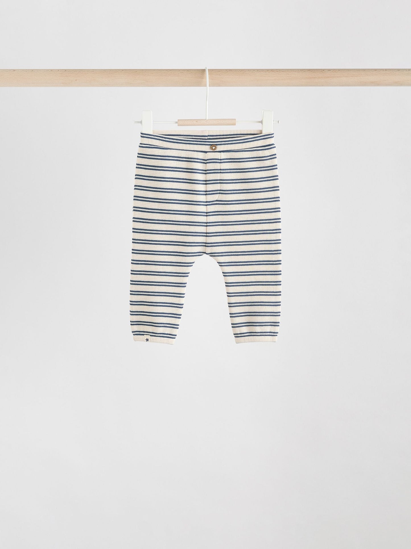 Green/Blue/Brown Stripe Baby Top & Leggings 6 Piece Set (0mths-3yrs) image 5