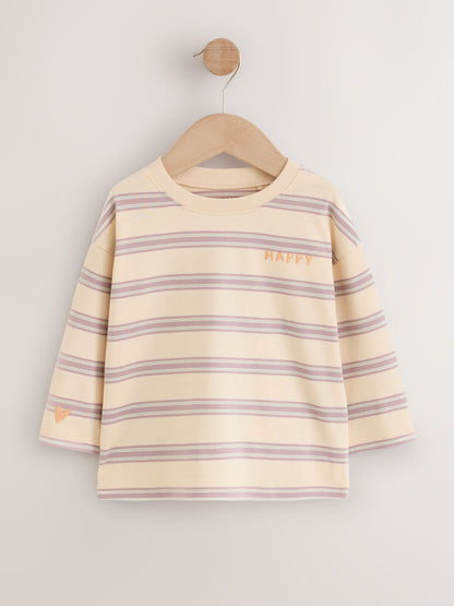 Dsiney Kidz - Pink Stripe T-Shirts 3PK (3mths-7yrs) image 2