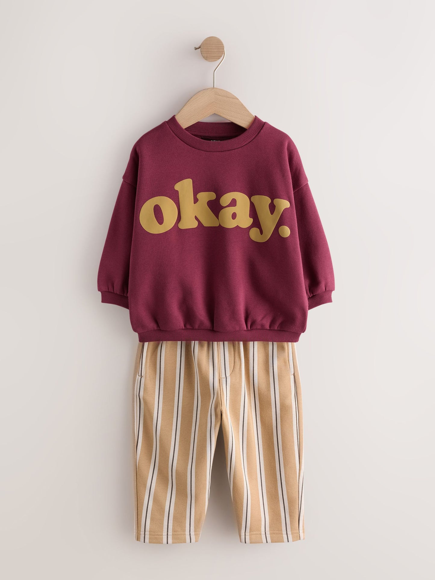 Dsiney Kidz - Red Crew Neck Joggers Set (3mths-7yrs) image 5